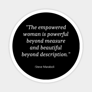 Quote For Women Day Magnet